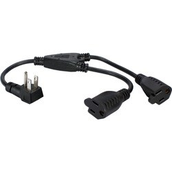 QVS OutletSaver AC Power Splitter Adaptor