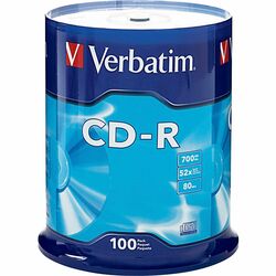Verbatim Standard 120mm CD-R Media
