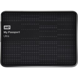 WD My Passport Ultra WDBMWV0020BBK-NESN 2 TB External Hard Drive - Po