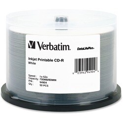 Verbatim DataLifePlus 52x CD-R Media