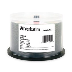 Verbatim DataLifePlus 8x DVD+R Media