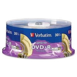 Verbatim LightScribe 16x DVD+R Media