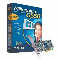Matrox Millennium G550 Dual-DVI Graphics Card