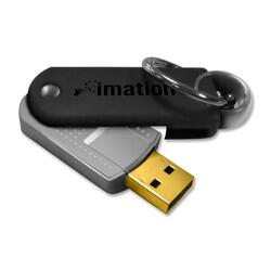 Imation 4GB Pivot USB 2.0 Flash Drive - 4 GB - USB - Portable