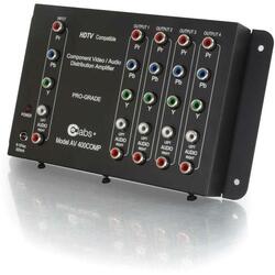 Cables To Go 4-way Video and Audio Distribution Amplifier