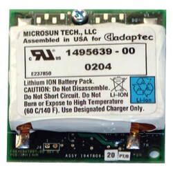 Adaptec ABM-300 Lithium Ion Memory Backup Battery