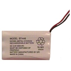 Uniden BT-446 Nickel Metal Hydride Cordless Phone Battery
