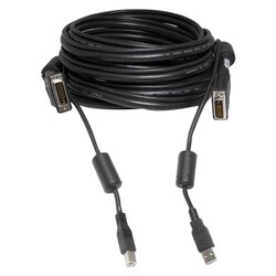 Avocent CBL0027 6-foot 1 x DVI-I, 1 x Type B KVM Cable