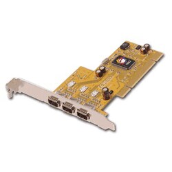 SIIG NN-300012-S6 3-port FireWire PCI Adapter