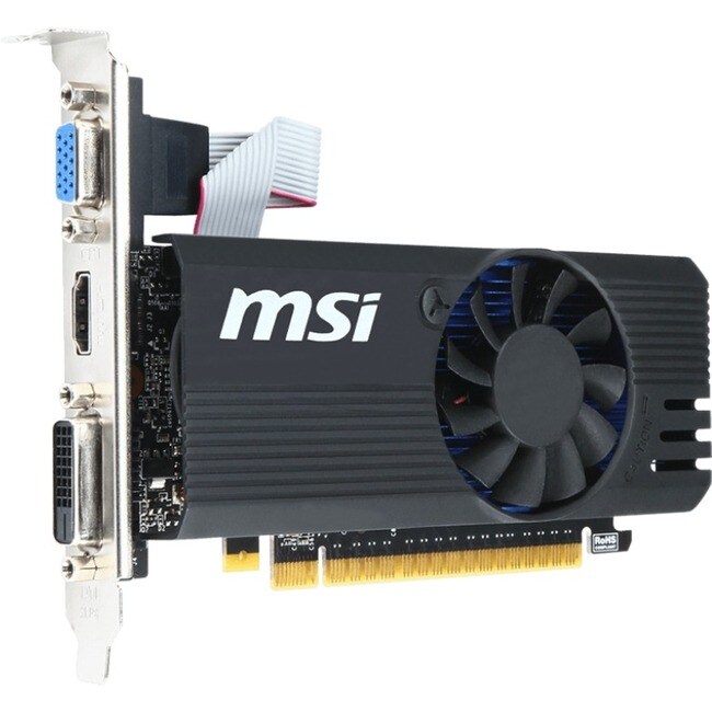 MSI N730K-2GD5LP/OC GeForce GT 730 Graphic Card - 1.01 GHz Core - 2 G