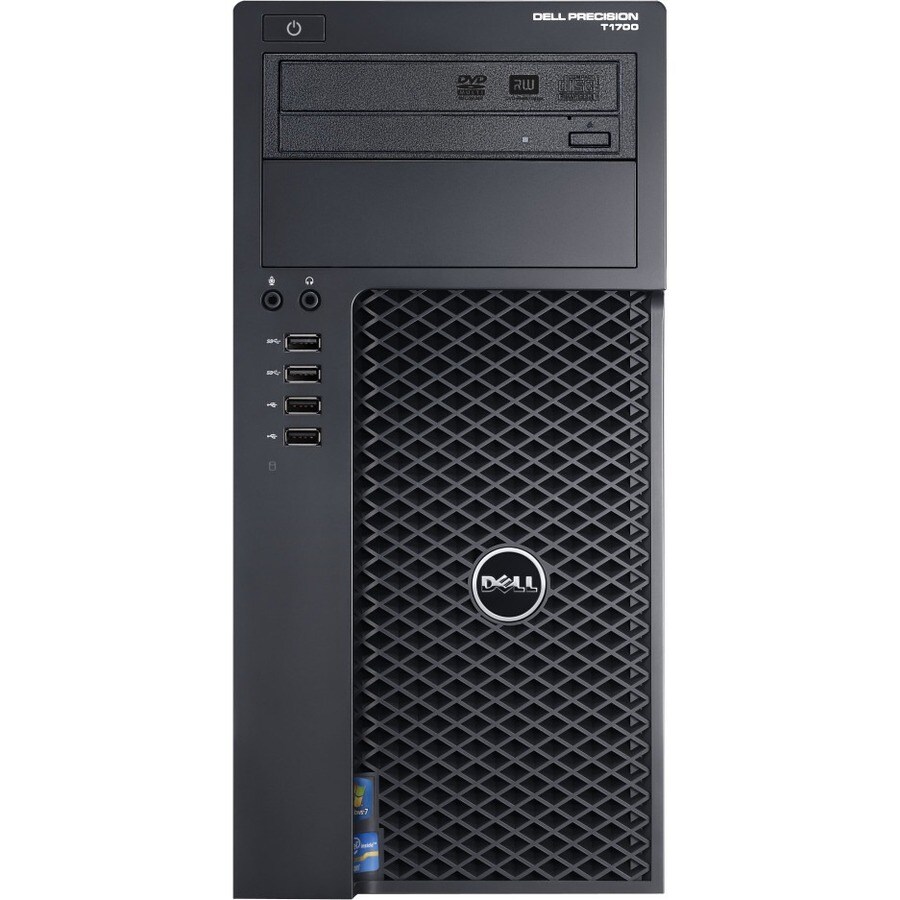 Dell Precision T1700 Mini-tower Workstation - 1 x Processors Supporte