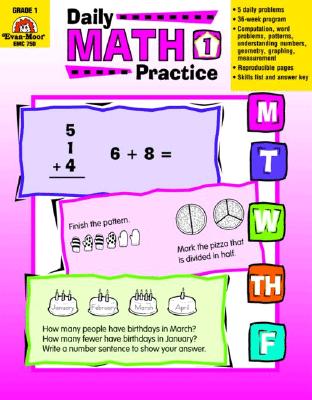 Daily Math Practice, Grade 1 (Paperback)