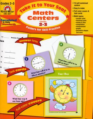 Math Centers Grades 2-3 (Paperback)