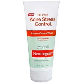 Neutrogena Oil-Free Acne Wash Foaming Scrub, Pink Neutrogena Oil-Free Acne Wash Foaming Scrub, Pink