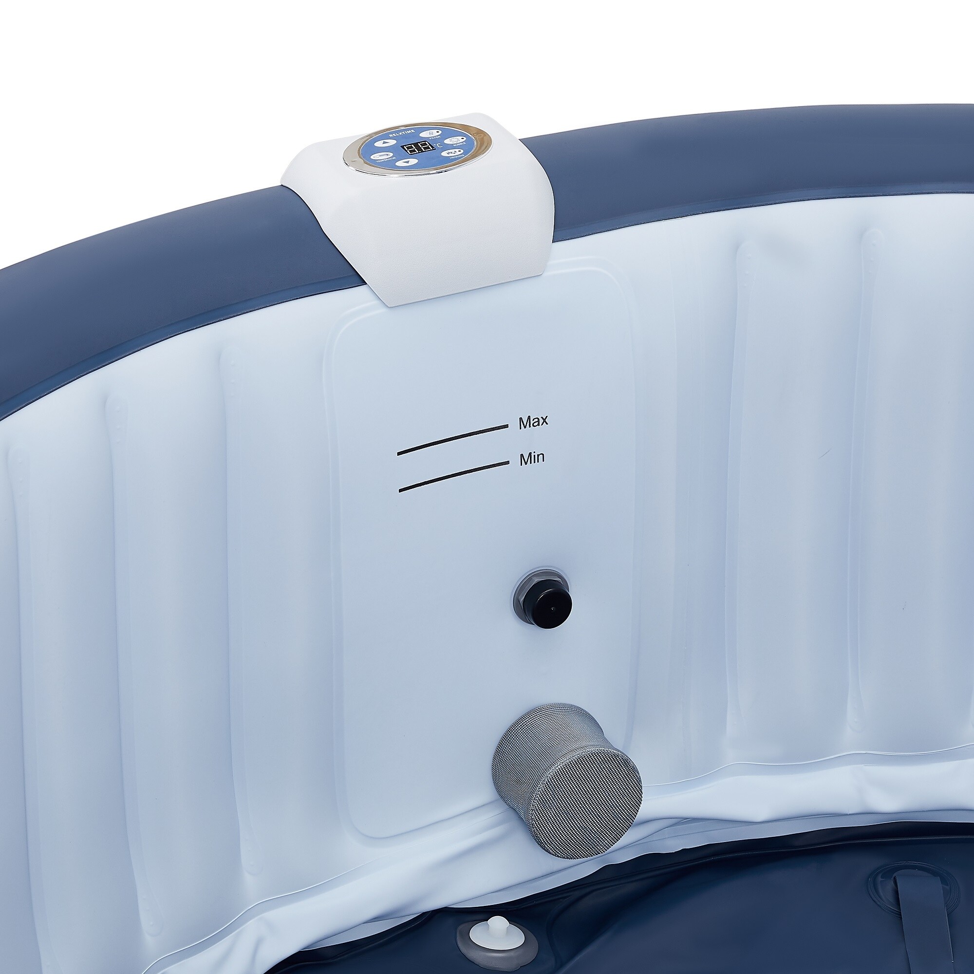 Portable Round Inflatable Hot Tub Person Spa With Cover Bed Bath Beyond