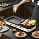 Electric Hot Pot With Grill Indoor Hot Pot In Multi Function Smokeless Shabu Shabu Hotpot