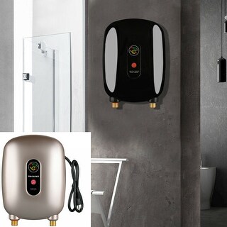 Mini Electric Tankless Instant Hot Water Heater With Lcd Display V Bed Bath Beyond