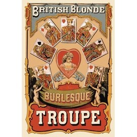 British Blonde Burlesque Troupe By Sheridan Corbyn Advertising