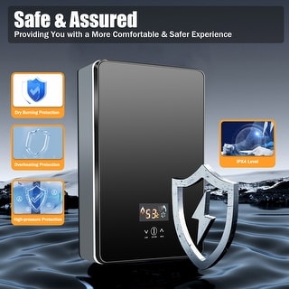 Electric Tankless Instant Hot Water Heater For Shower Bed Bath Beyond