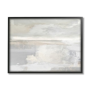 Stupell Modern Grey Scenery Framed Giclee Art Design By Rachel Springer