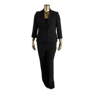 Tahari ASL Women S Black Pant Suit 12325135 Overstock Shopping