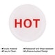 Self Stick Hot Cold Water Label Acrylic Round Sticker Signs For Faucet Bed Bath Beyond