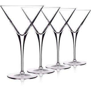 Luigi Bormioli Crescendo Martini Glass Set Of 4 10 Oz On Sale