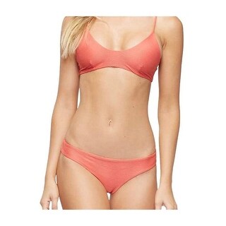 Tavik Womens Ali Bikini Swim Bottom Orange Large Bed Bath Beyond