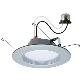 Watt Led Downlight Retrofit Inch Cct Selectable Volts Brushed