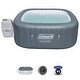 Coleman SaluSpa Inflatable Hot Tub And Bestway SaluSpa Piece Cleaning Tool Set Bed