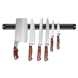 Black Magnetic Knife Holder Strip On Sale Bed Bath Beyond 40035669