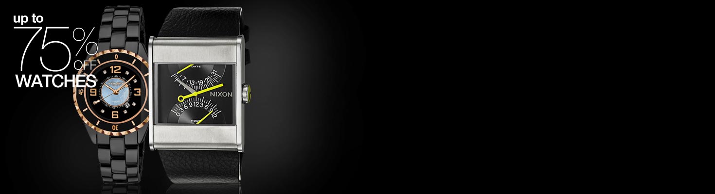 Up to 75% off Watches