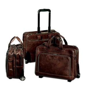 Leather luggage