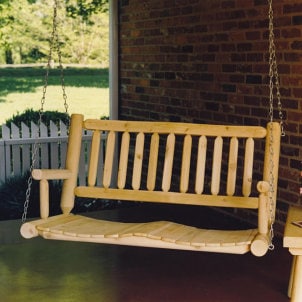 Rustic Porch Swings