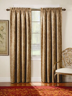 Thermal insulated window curtains