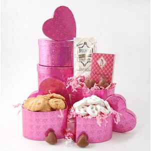 Gift basket full of chocolates