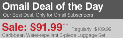 Omail Deal of the Day - Click Here