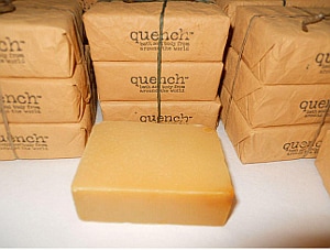 Organic bar soap is a top winter beauty product