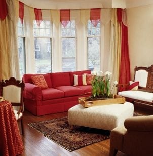 Bow Window Drapes