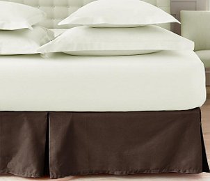 Tailored bedskirts pull together your bedding