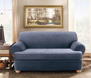 Sleek slipcovers update your furniture