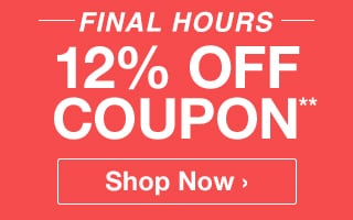 12% off Coupon** - Shop Now