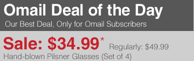 Omail Deal of the Day - Click Here