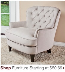 Shop Furniture Starting at $50.69