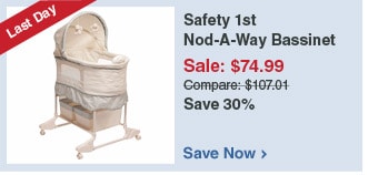 Safety 1st Nod-A-Way Bassinet - Save Now