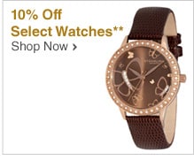 10% Off Select Watches** - Shop Now