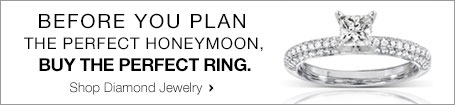 Before you plan the Perfect Honeymoon, Buy the Perfect Ring