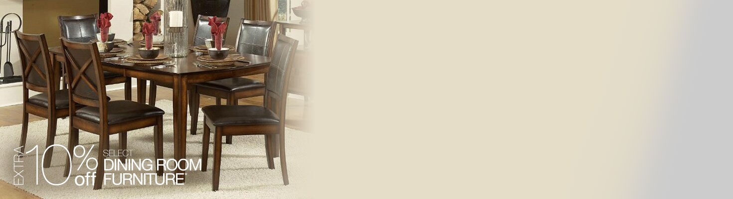 Extra 10% off Select Dining Room Furniture*