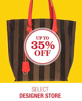 Up to 35% off Select Designer Store.