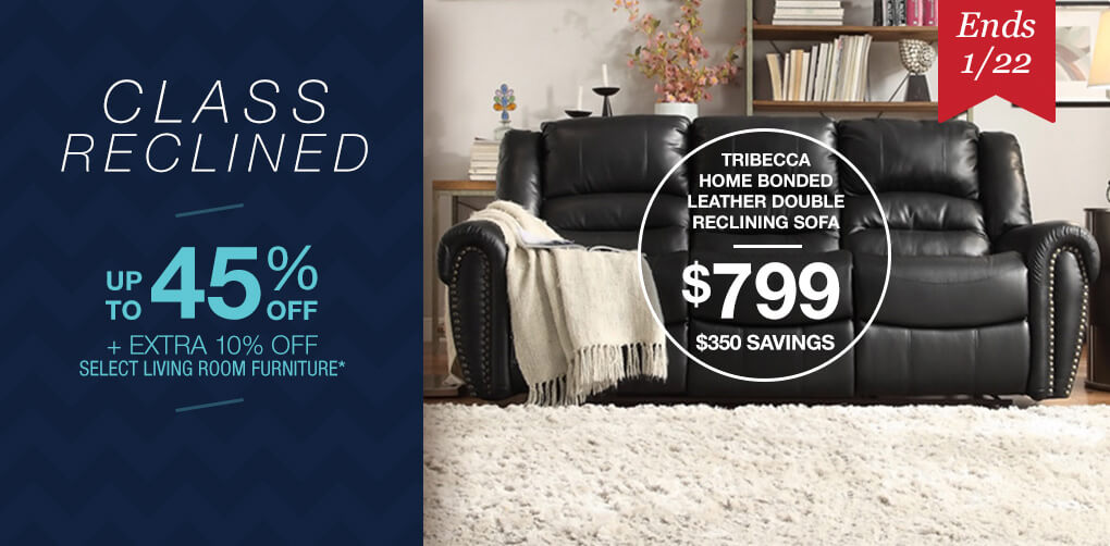 Ends 1/22. Up to 45 off + Extra 10 off Select Living Room Furniture*